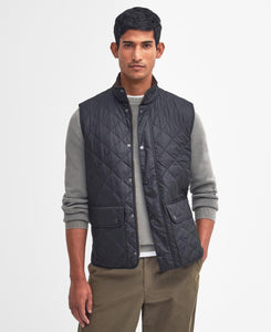 Barbour Men's Lowerdale Quilted Gilet in Navy