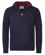 Load image into Gallery viewer, Barbour Nelson Essential Half Zip Sweater in Navy
