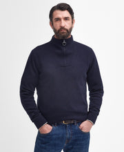 Load image into Gallery viewer, Barbour Nelson Essential Half Zip Sweater in Navy
