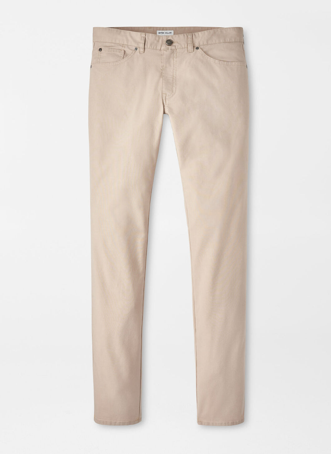 Peter Millar Crown Comfort Five-Pocket Pant in Khaki