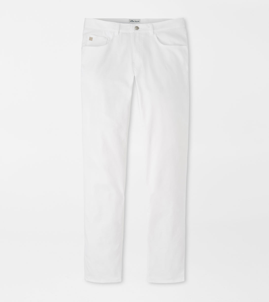 Peter Millar eb66 Performance Five-Pocket Pant in White