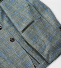 Load image into Gallery viewer, Peter Millar Tremont Plaid Soft Jacket in Eucalyptus
