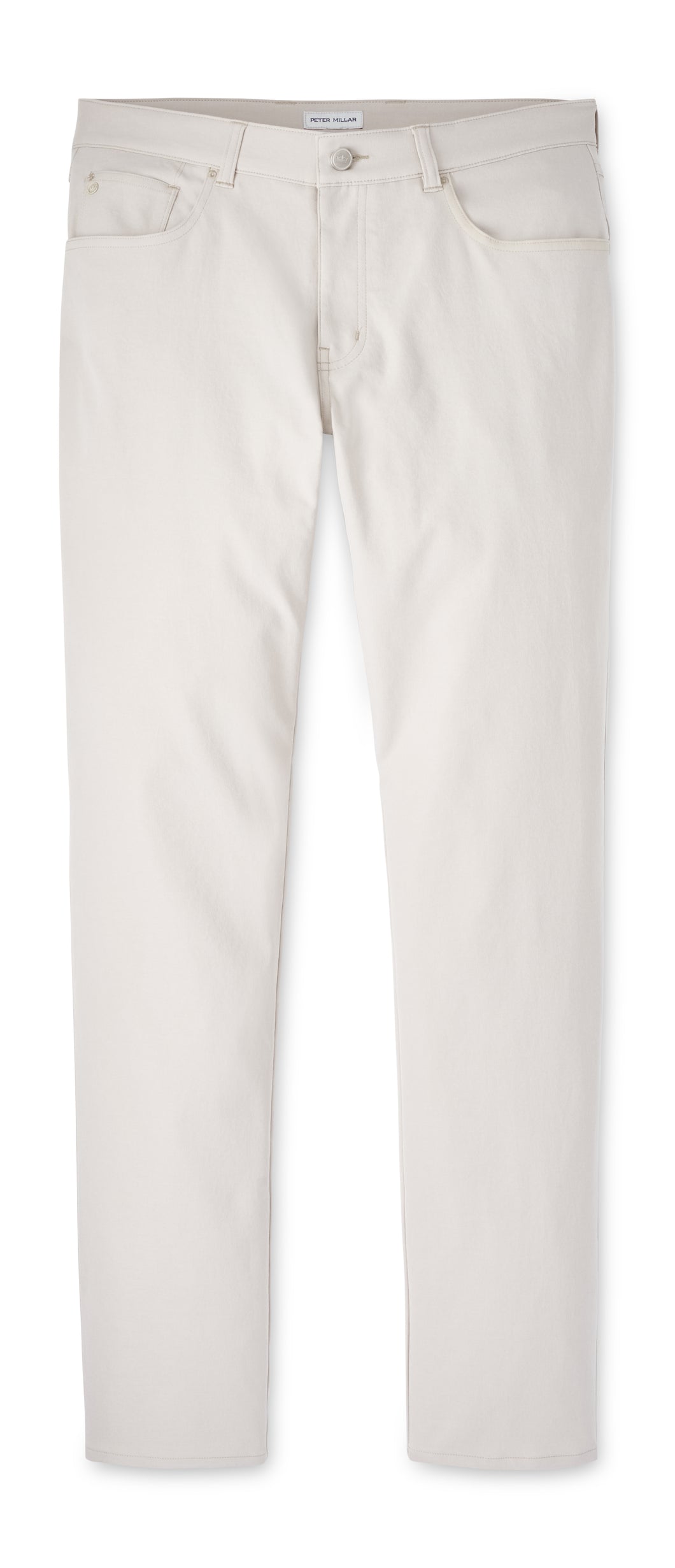 Peter Millar eb66 Performance Five-Pocket Pant in British Grey