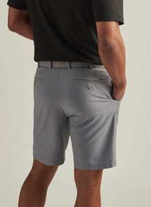 Peter Millar Salem Girona Performance Short in Oslo Grey