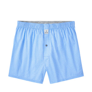 Peter Millar Shake It Up Performance Boxer Short in Cottage Blue