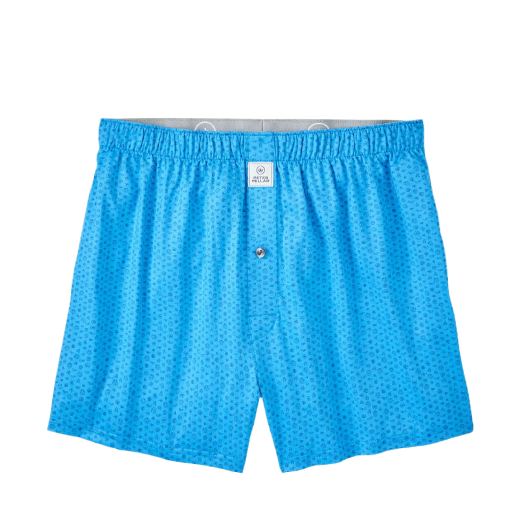 Peter Millar Elements Performance Boxer Short in Riverbed