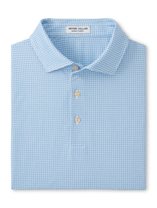 Peter Millar Orbit Performance Jersey Polo in Sailor Blue