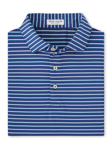 Peter Millar Dunnes Performance Jersey Polo in Sport Navy