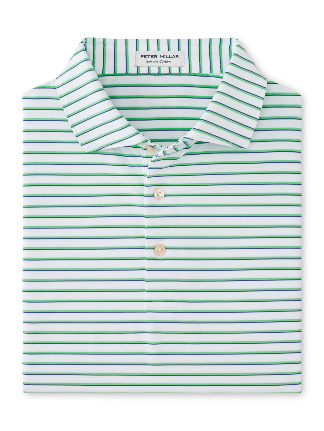 Peter Millar Dunnes Performance Jersey Polo in Pear Tart