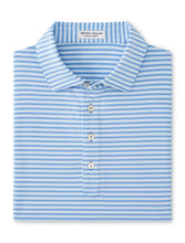 Load image into Gallery viewer, Peter Millar Lane Performance Jersey Polo in Blue Fade
