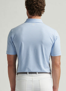 Peter Millar Lane Performance Jersey Polo in Blue Fade
