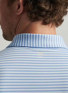 Peter Millar Lane Performance Jersey Polo in Blue Fade