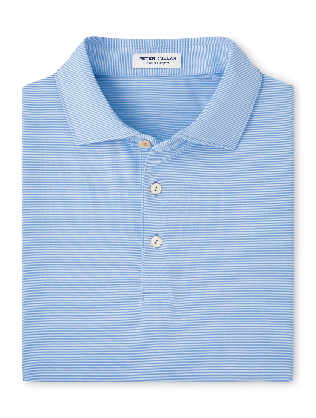 Peter Millar Jubilee Performance Jersey Polo in Blue Fade