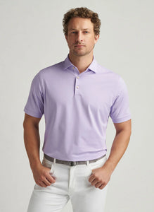 Peter Millar Andover Performance Jersey Polo in Ultra Violet