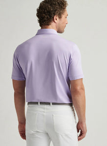 Peter Millar Andover Performance Jersey Polo in Ultra Violet