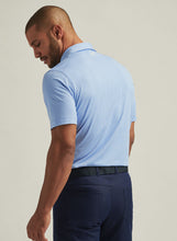 Load image into Gallery viewer, Peter Millar Linden Performance Jersey Polo in Blue Sea
