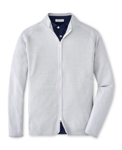 Load image into Gallery viewer, Peter Millar Vista Hybrid Full-Zip Jacket in British Grey
