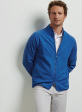 Load image into Gallery viewer, Peter Millar Vista Hybrid Full-Zip Jacket in Sailor Blue
