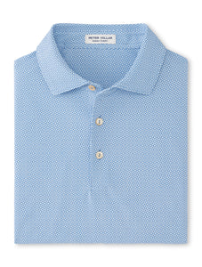 Peter Millar Gazila Performance Mesh Polo in Sailor Blue