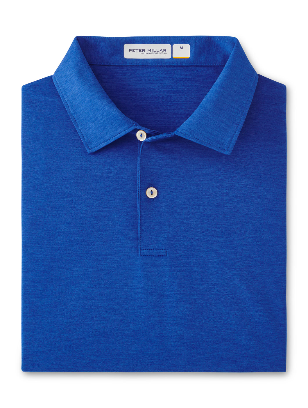 Peter Millar Featherweight Melange Polo in Tide