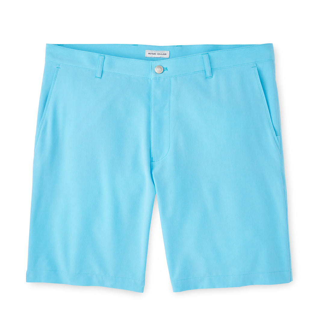 Peter Millar Shackleford Hybrid Performance Short in Maya Blue