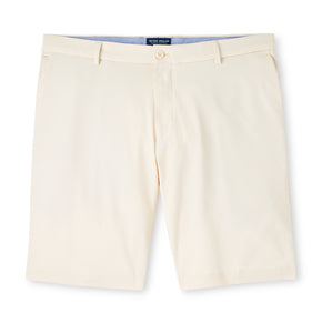 Peter Millar Matlock Seersucker Performance Short in Truffle