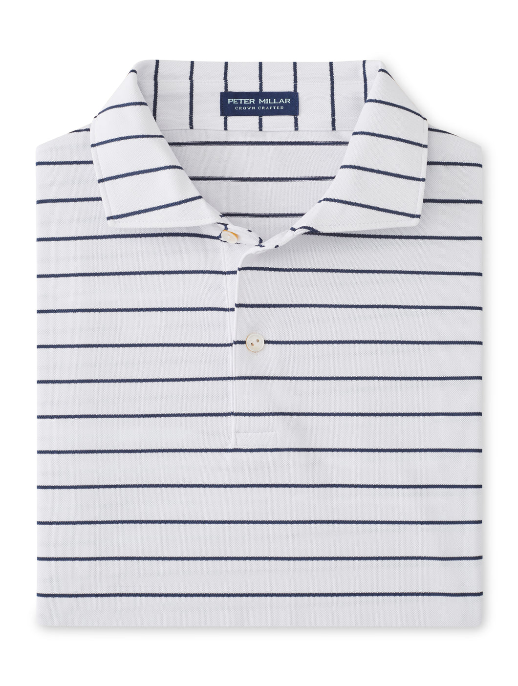 Peter Millar Coda Performance Mesh Polo in White