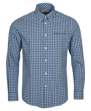 Load image into Gallery viewer, Barbour Merryton Tailored Fit Sport Shirt in Blue
