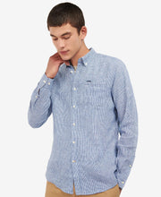 Load image into Gallery viewer, Barbour Linton Tailored Fit Sport Shirt in Navy
