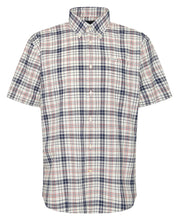 Load image into Gallery viewer, Barbour Drafthill Short Sleeve Sport Shirt in Navy
