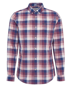 Barbour Hillroad Tailored Fit Sport Shirt in Red Spice