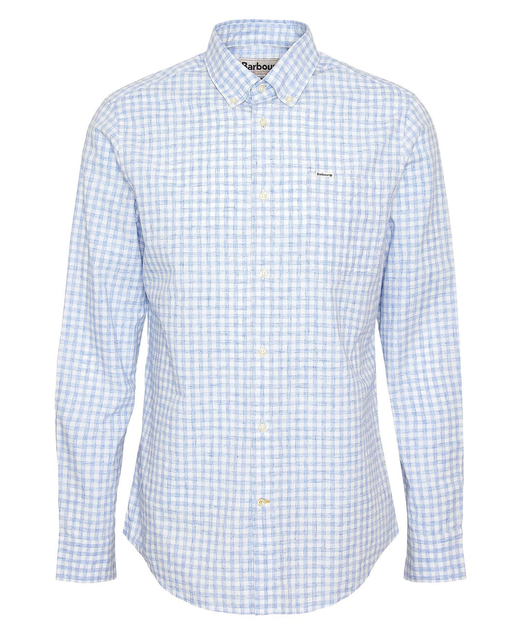 Barbour Kanehill Tailored Fit Sport Shirt in Sky Blue