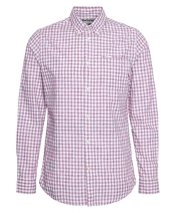 Barbour Kanehill Tailored Fit Sport Shirt in Washed Raspberry