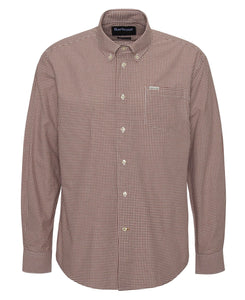 Barbour Finwell Tailored Sport Shirt in Rust