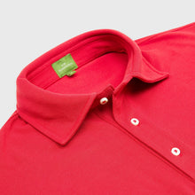 Load image into Gallery viewer, Sid Mashburn Pique Polo in Red
