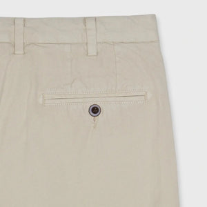 Sid Mashburn Garment-Dyed Sport Trouser in Khaki LIghtweight Twill