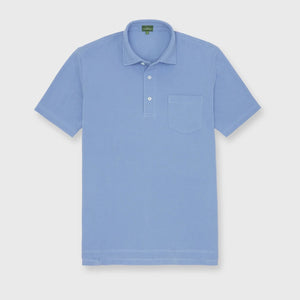 Sid Mashburn Pique Polo in Coastal