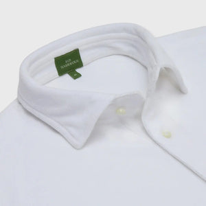 Sid Mashburn Terry Cloth Polo in White