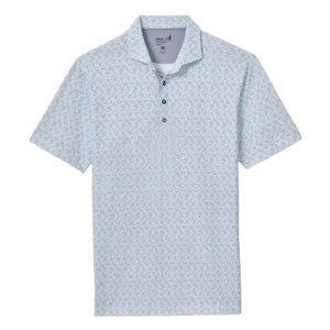 Johnnie-O Razz Performance Mesh Polo in Blue