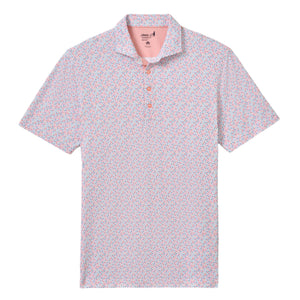 Johnnie-O Razz Performance Mesh Polo in Multi