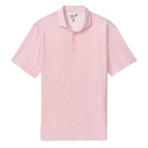 Johnnie-O Hex Performance Jersey Polo in Porta Pink