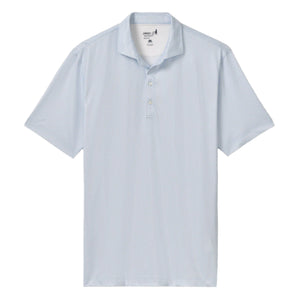 Johnnie-O Hex Performance Jersey Polo in Seychelles