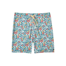 Load image into Gallery viewer, Johnnie-O 7&quot; Elastic Surf Shorts in Lake Secret Garden
