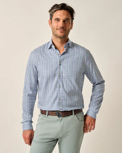 Johnnie-O Feldman Top Shelf Button-Up Shirt in Wake