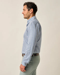 Johnnie-O Feldman Top Shelf Button-Up Shirt in Wake