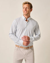 Load image into Gallery viewer, Johnnie-O Paddock Performance Button Up Shirt in Malibu
