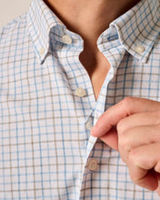 Load image into Gallery viewer, Johnnie-O Paddock Performance Button Up Shirt in Malibu
