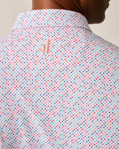 Johnnie-O Razz Performance Mesh Polo in Multi