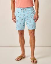 Load image into Gallery viewer, Johnnie-O 7&quot; Elastic Surf Shorts in Gulf Under the Sea
