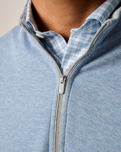 Load image into Gallery viewer, Johnnie-O &quot;Hanks&quot; Lightweight Sully Quarter-Zip Pullover in Lapis
